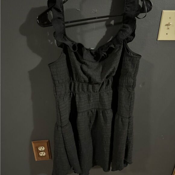 Wild Fable Ruffle Tiered Skater Dress Large NWT - Picture 3 of 6